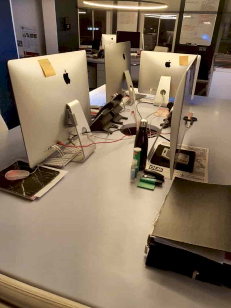 desks before